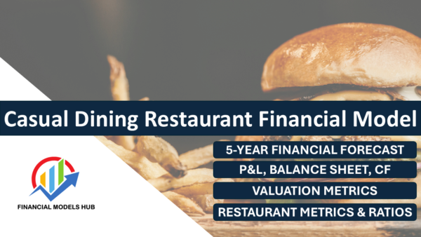 Casual Dining Restaurant Financial Model