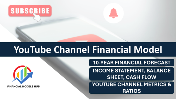 YouTube Channel Financial Model (10 Year Financial Forecast)