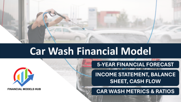 Car Wash Financial Model (5 Year Financial Forecasts)