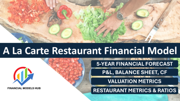 A La Carte Restaurant Financial Model