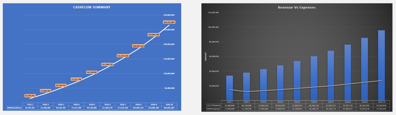 Lithium Financial Model Template