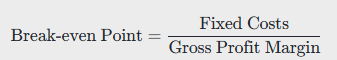 Coffee Shop Financial Modeling
