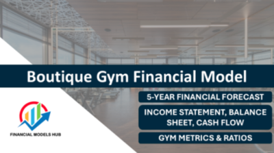 Boutique Gym Financial Model